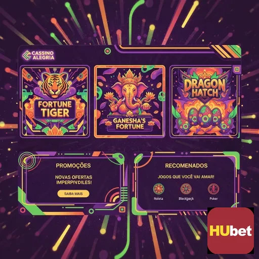 Ilustração de Acesse o aplicativo cassino da hubet e jogue com segurança