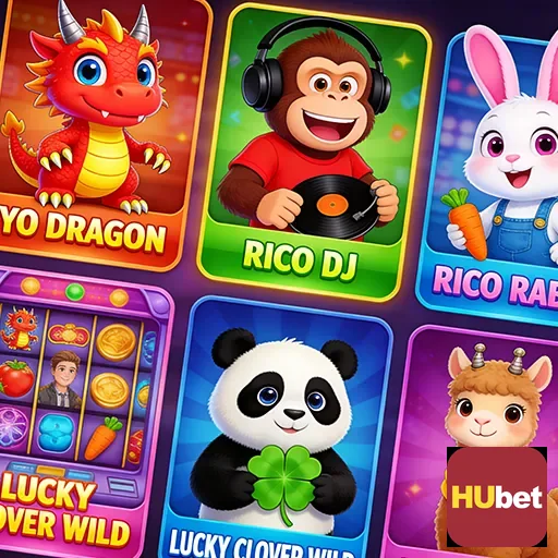 Ilustração de Explore os Jogos de Slots na hubet com Transparência e Diversão